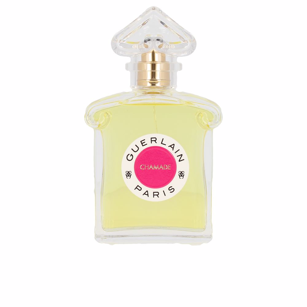 Inverted-heart perfume bottle of Chamade EDT, floral-amber fragrance for Women