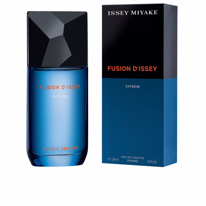 Deep-blue 50 ml bottle of woody-spiced Eau de Toilette for Man, FSC packaging