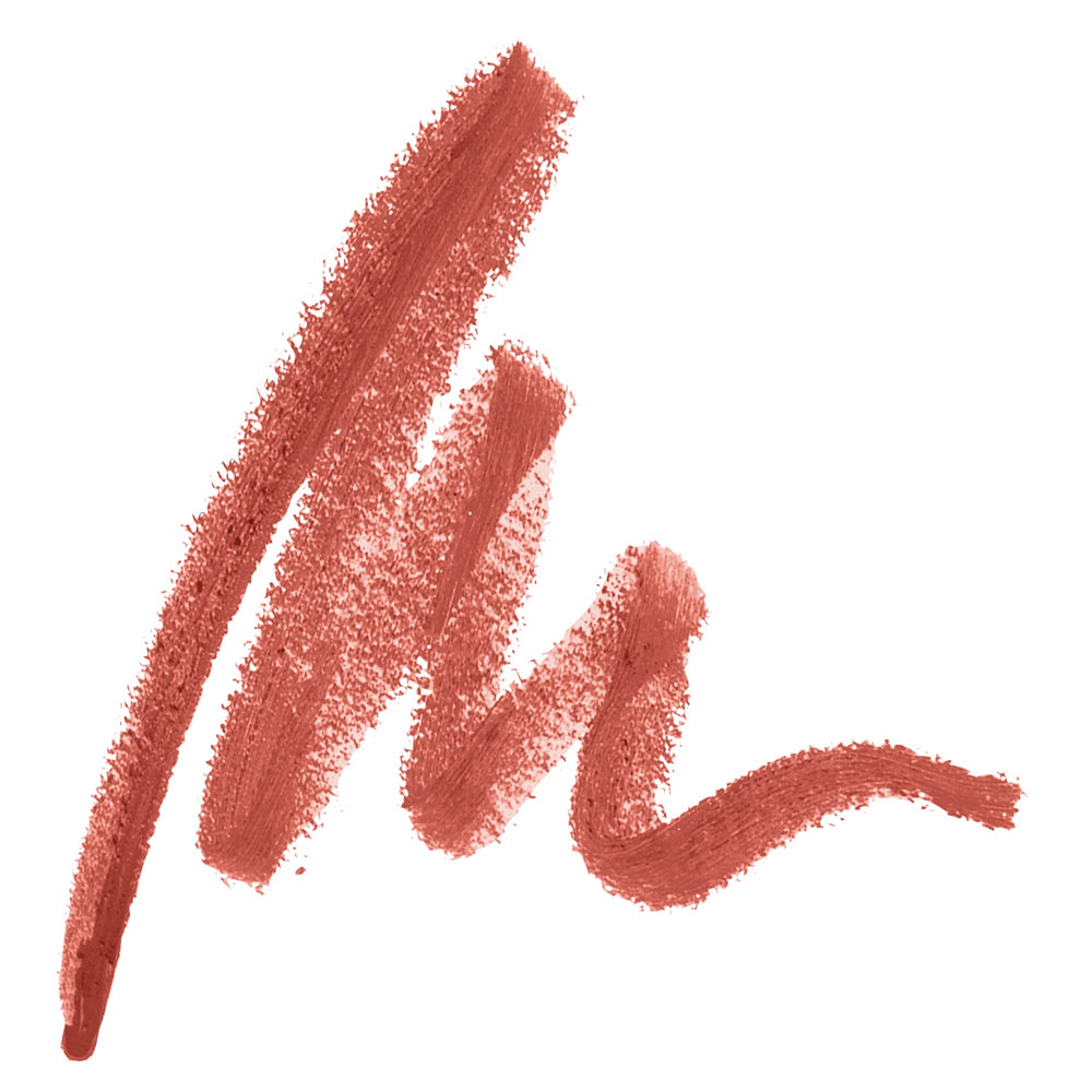 Brown nude lip liner pencil, creamy texture, 10 g, Unisex