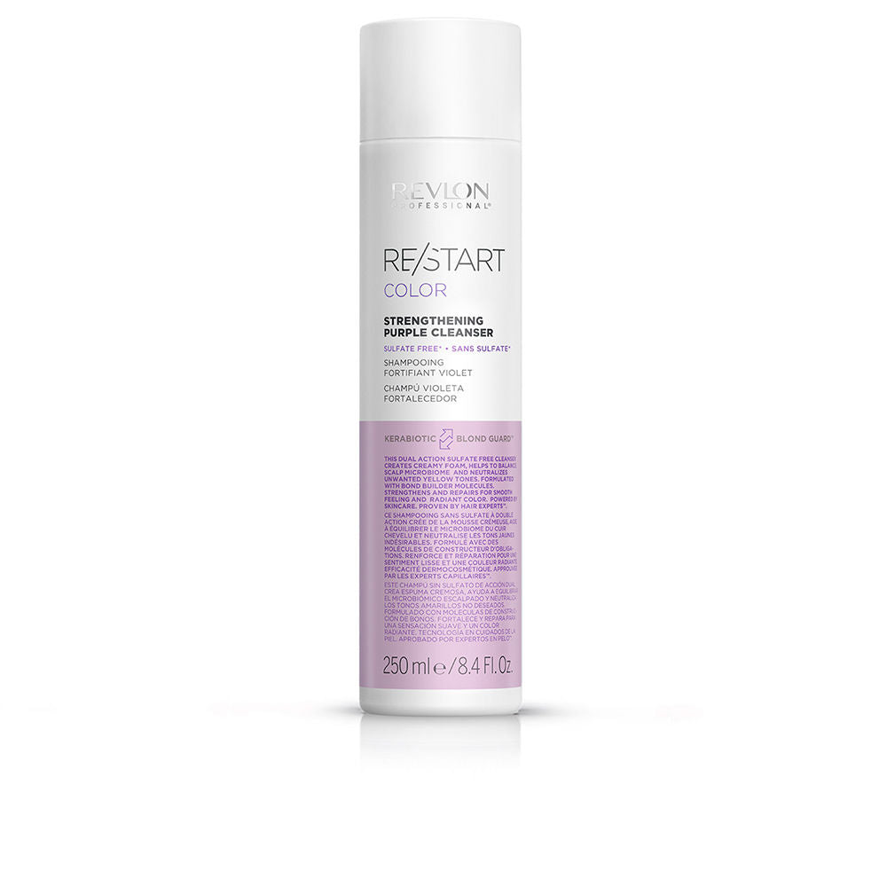 250 ml purple strengthening cleanser bottle for coloured, blonde hair — Unisex