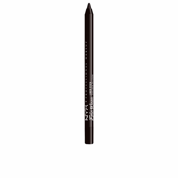 Burnt sienna retractable eyeliner stick, slim pencil with warm brown shade