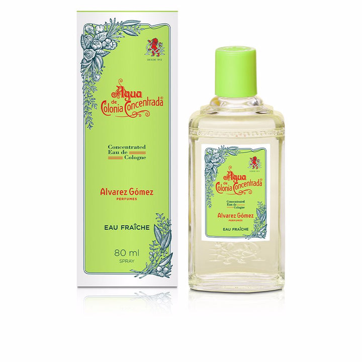 80 ml concentrated citrus eau de cologne bottle, unisex, citrus and rosemary notes