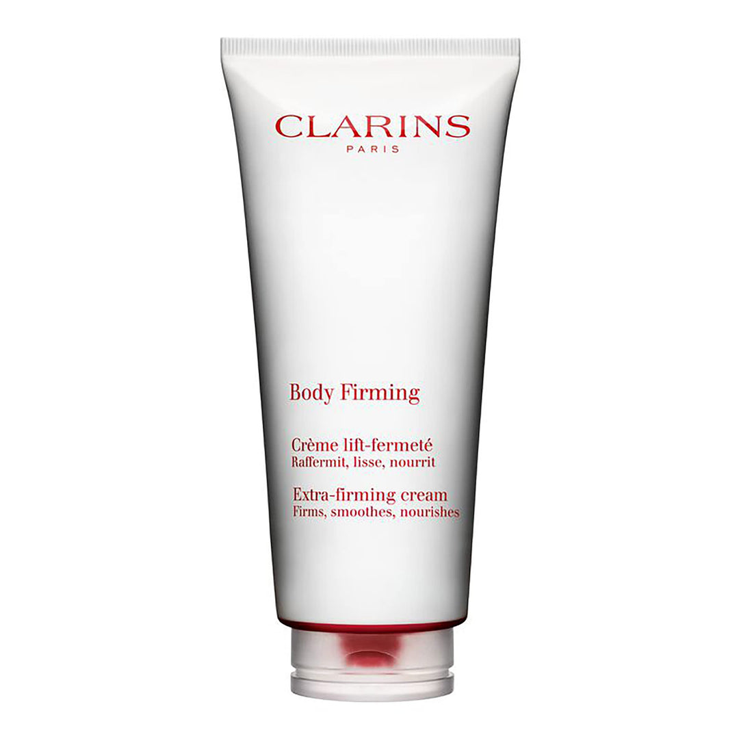 Tube of firming body cream, 200 ml, shea and aloe formulation
