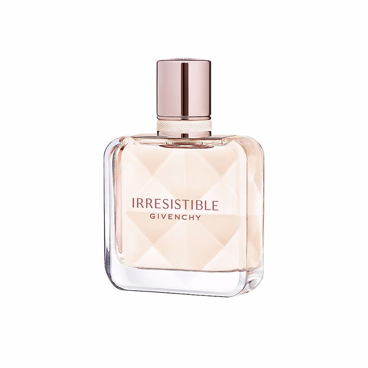 35 ml clear bottle of fresh rose eau de toilette with pink pepper accents