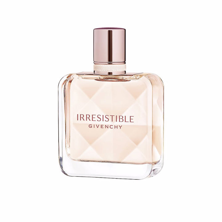 35 ml clear bottle of fresh rose eau de toilette with pink pepper accents