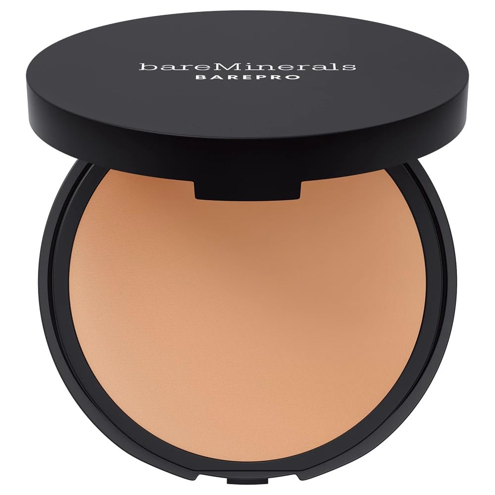 Pressed mineral powder compact, 8 g, neutral shade, matte finish