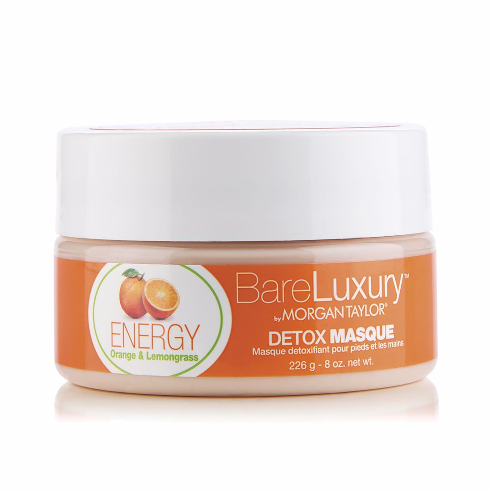 226 g tub of orange and lemon‑grass detox clay masque, leave‑on formula