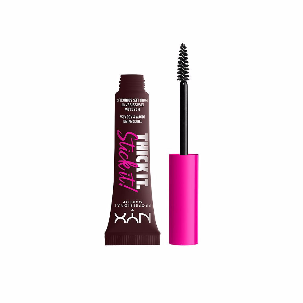 Slim wand brow mascara tube and deep espresso shade, Unisex grooming product