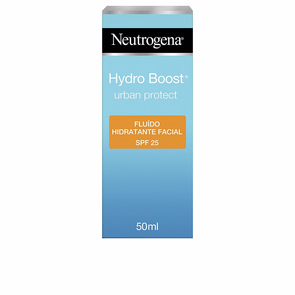 50 ml lightweight hyaluronic SPF 25 facial fluid in pump bottle, Unisex