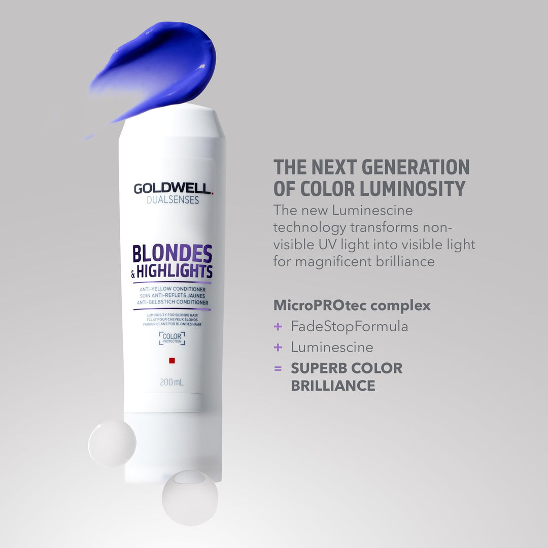 200 ml purple anti-yellow conditioner tube for blonde and highlighted hair
