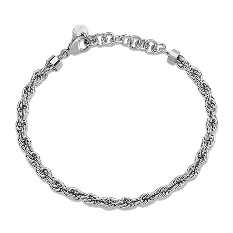 Sleek Minimalist Chain Bracelet in Polished Stainless Steel