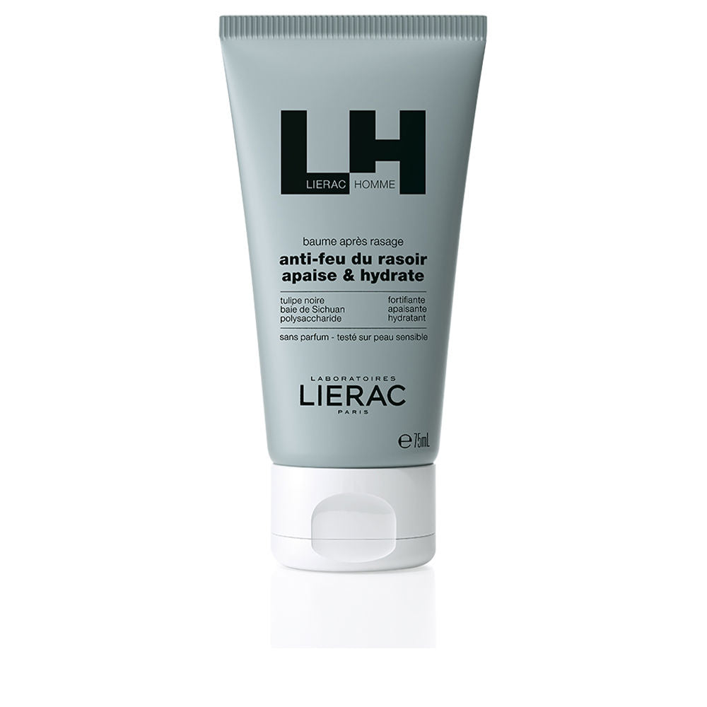75 ml tube of lightweight after-shave balm, soothing post-shave cream