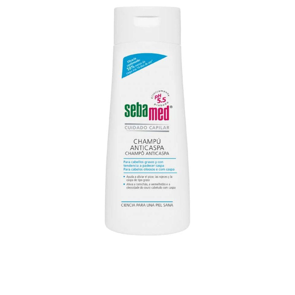 200 ml anti-dandruff shampoo bottle for oily scalp, dermocosmetic Unisex