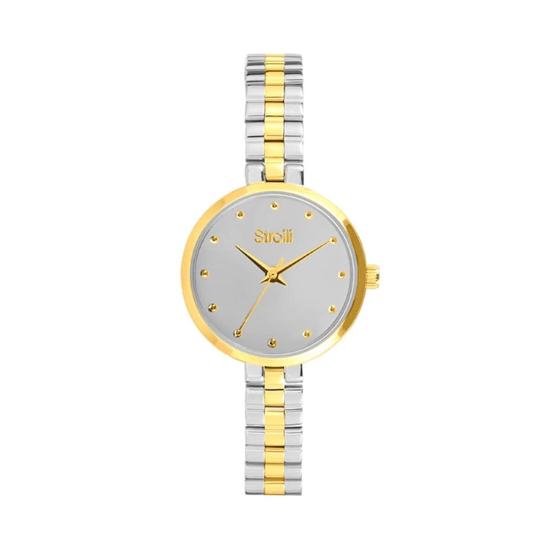 Timeless Two-Tone Elegance with Minimalist Flair