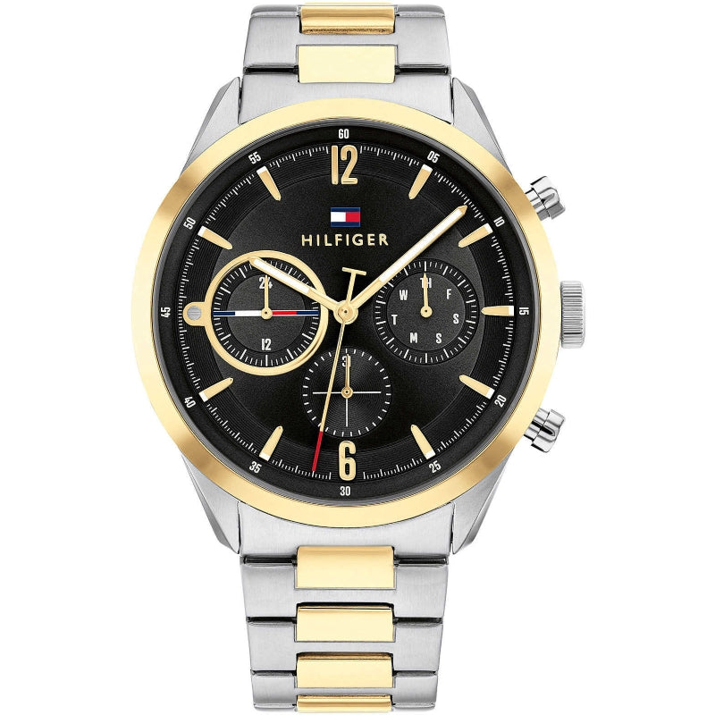Timeless Two-Tone Chronograph with Signature Dial