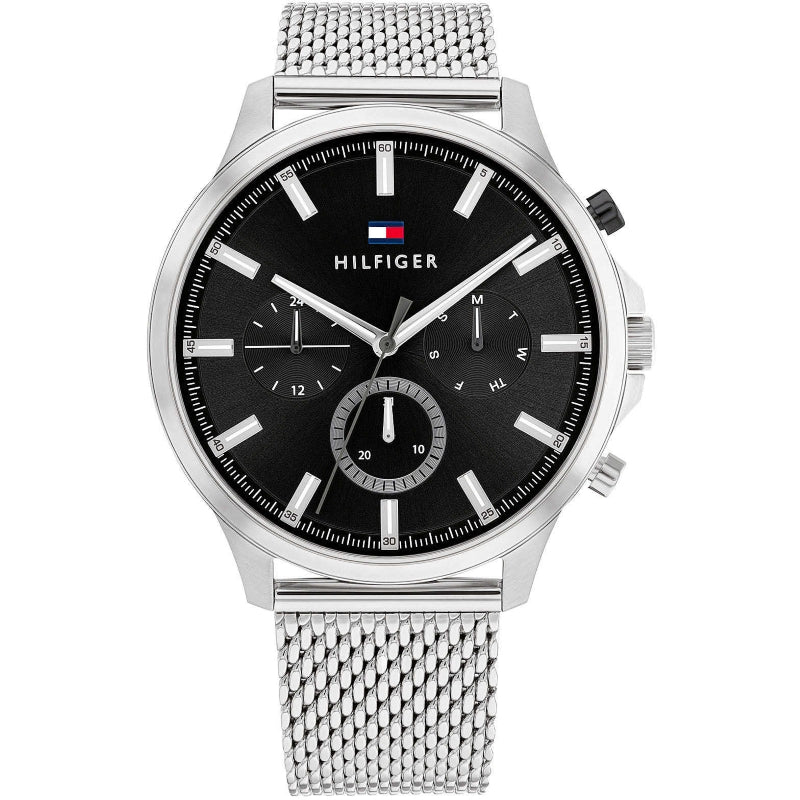 Timeless Precision Mesh Chronograph