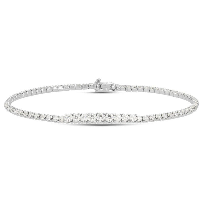 Radiant Elegance Diamond Tennis Bracelet