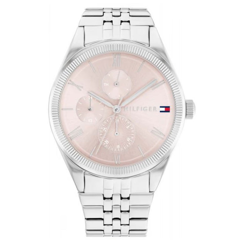Timeless Rose Gold & Silver Chronograph Elegance