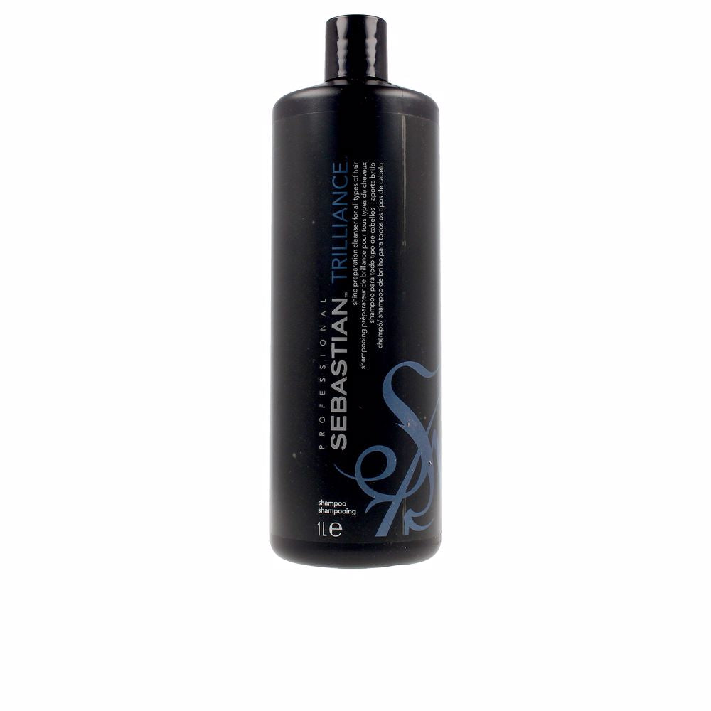 1 L polishing shampoo bottle with quartz extract for thick hair, Unisex