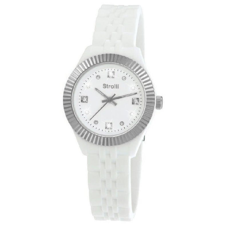 Timeless Silver Elegance with Crystal Accents