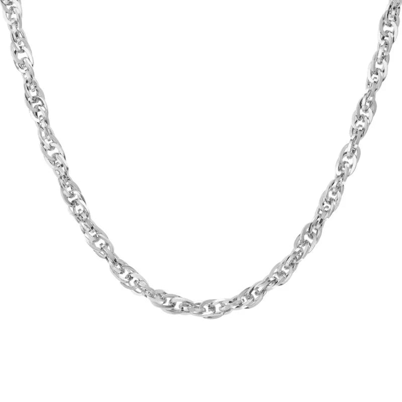 Timeless Classic Silver Chain Necklace