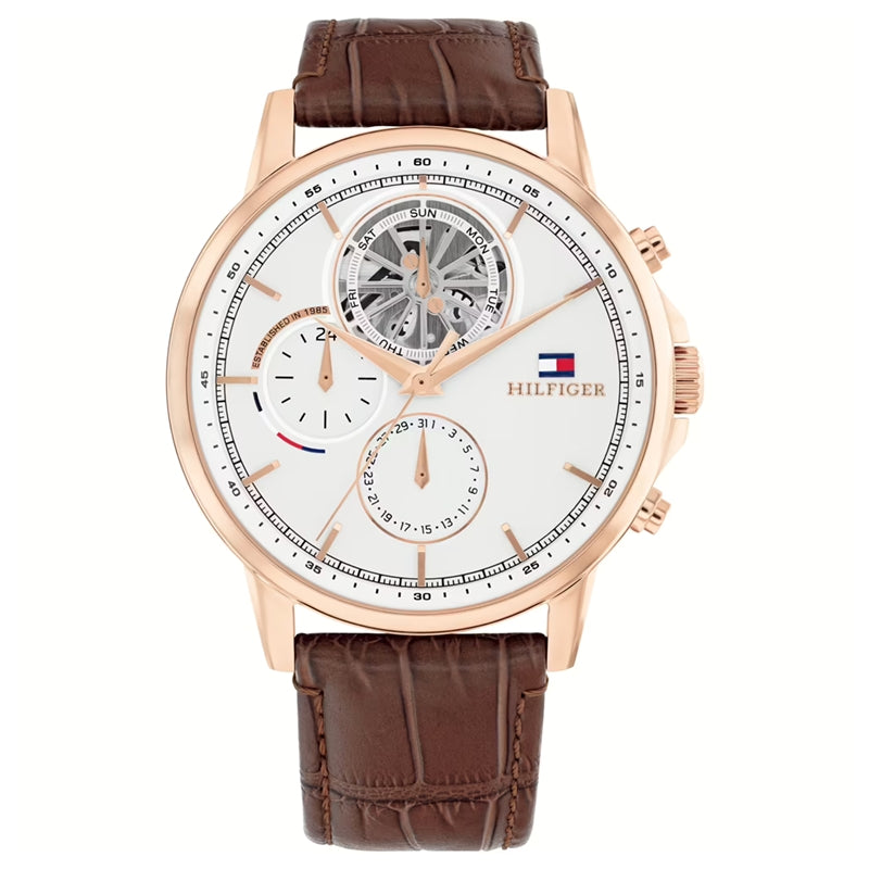Tommy Hilfiger Rose Gold Chronograph Watch