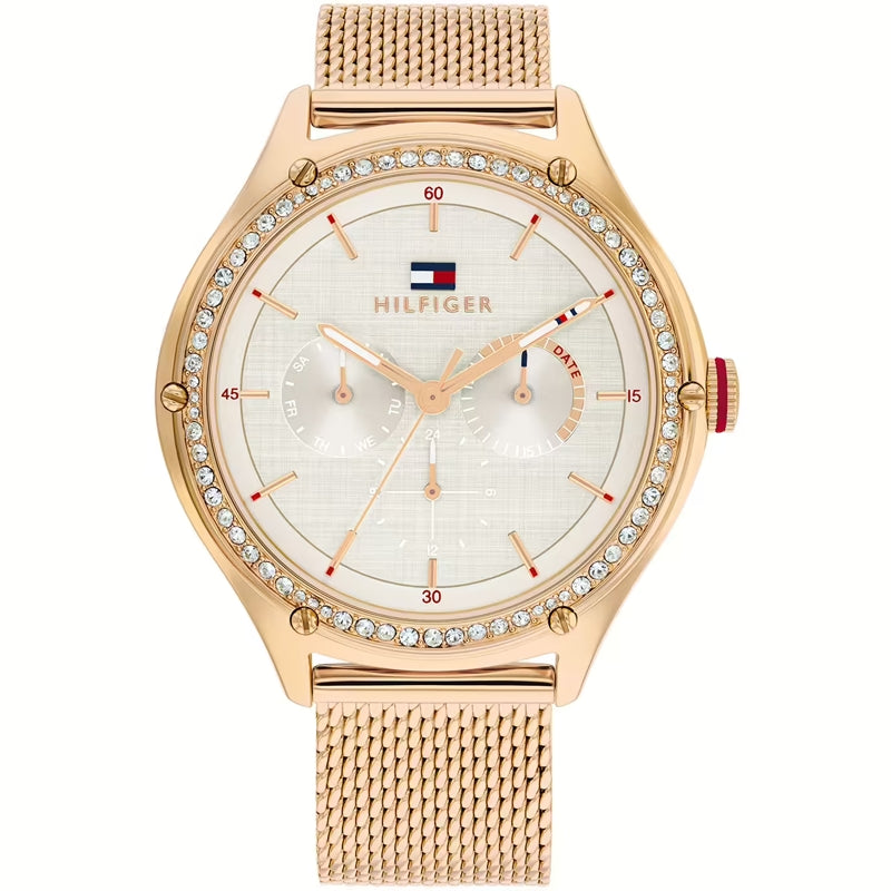 Tommy Hilfiger Rose Gold Chronograph Watch