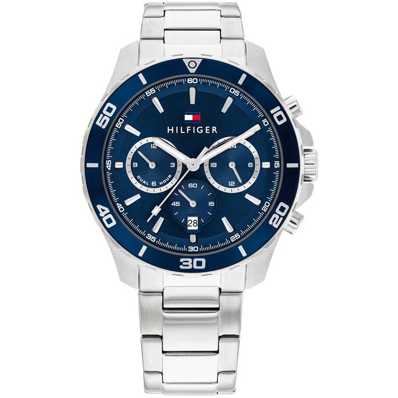 Tommy Hilfiger Silver Chronograph Watch