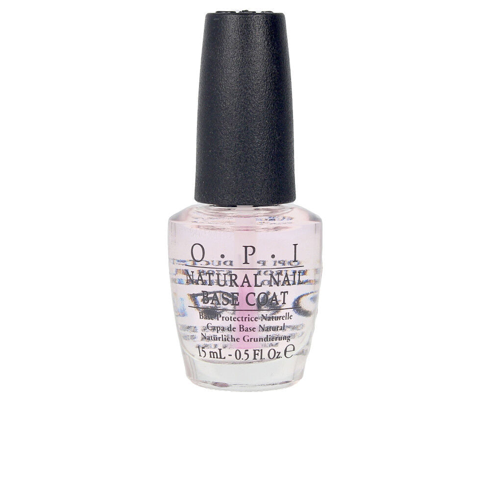 Clear 15 ml base coat bottle, smooth glossy finish, Unisex nail product