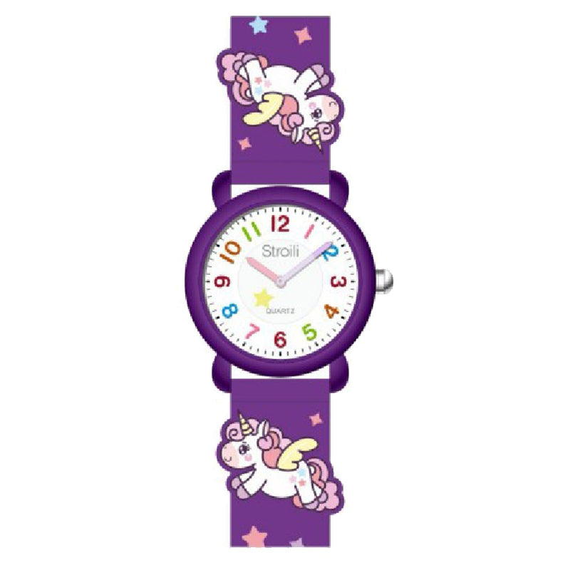 Whimsical Timekeeper with Vibrant Numeric Dial