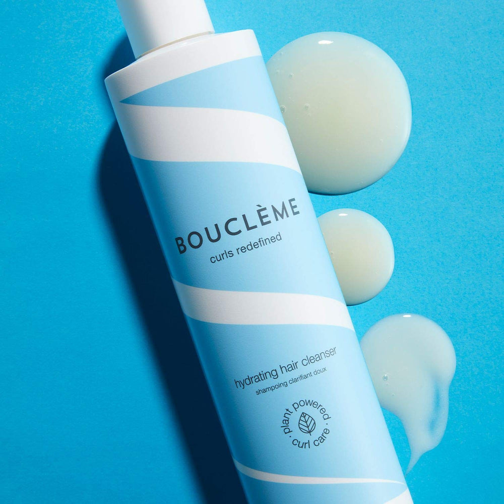 300 ml low-foam sea salt hair cleanser bottle for fine, wavy hair
