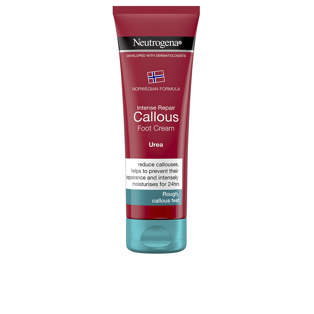 50 ml tube of urea foot cream for callused heels, fast-absorbing Unisex formula