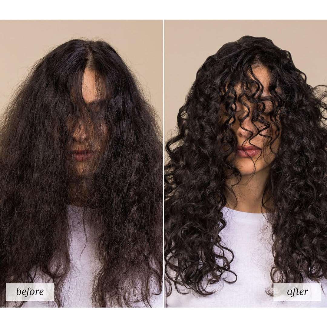 200 ml bottle of silicone-free shampoo for curly and wavy Unisex hair