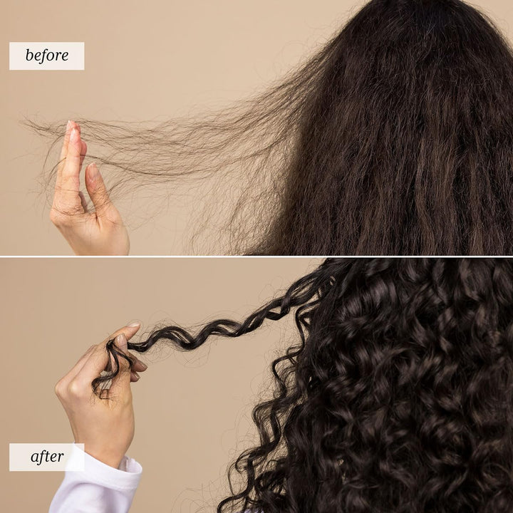 200 ml bottle of silicone-free shampoo for curly and wavy Unisex hair