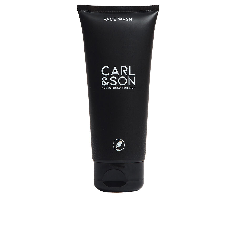 100 ml soft gel face wash tube with peach blossom ingredients, light-foaming cleanser for Man