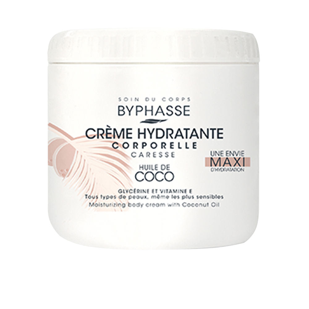 500 ml whipped coconut oil body cream in a cream container, Unisex