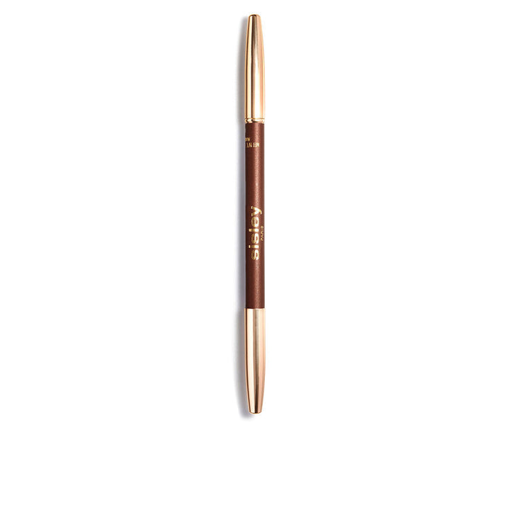 Slender brown kohl pencil, creamy tip, 1.2 g compact packaging