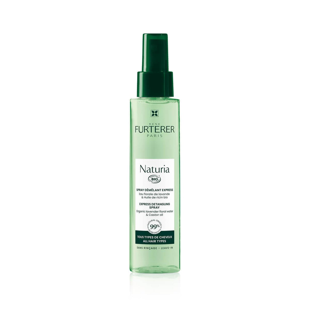 200 ml spray bottle; lavender floral water and castor oil detangler for Unisex hair