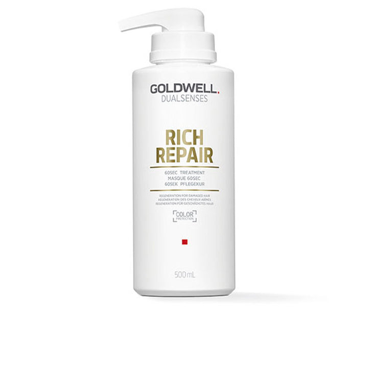 500 ml bottle of Rich Repair intralipid 60-second hair treatment for Unisex use