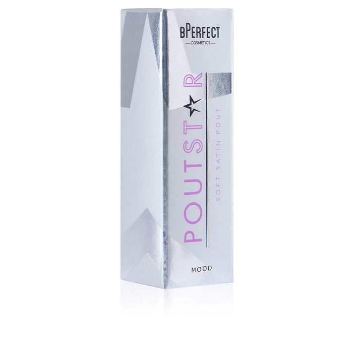 Satin cool-red lipstick in bullet tube, 3.5 g, creamy finish