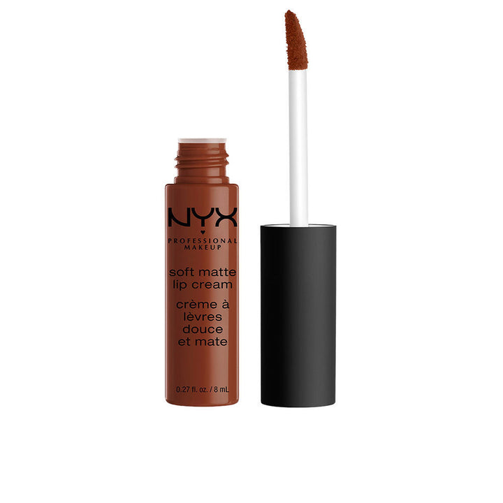 Matte cream lipstick in Berlin shade, 8 ml — velvety finish