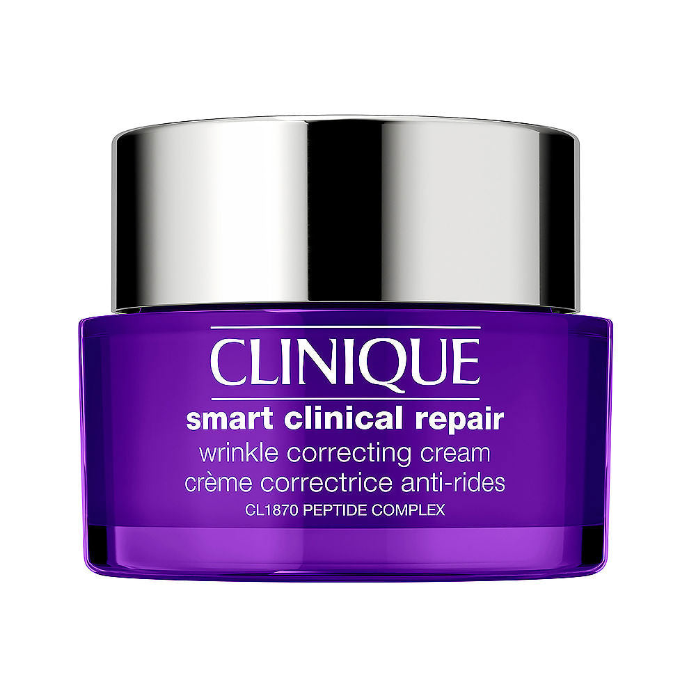 50 ml jar of lightweight peptide repair cream for Women, white jar with cap