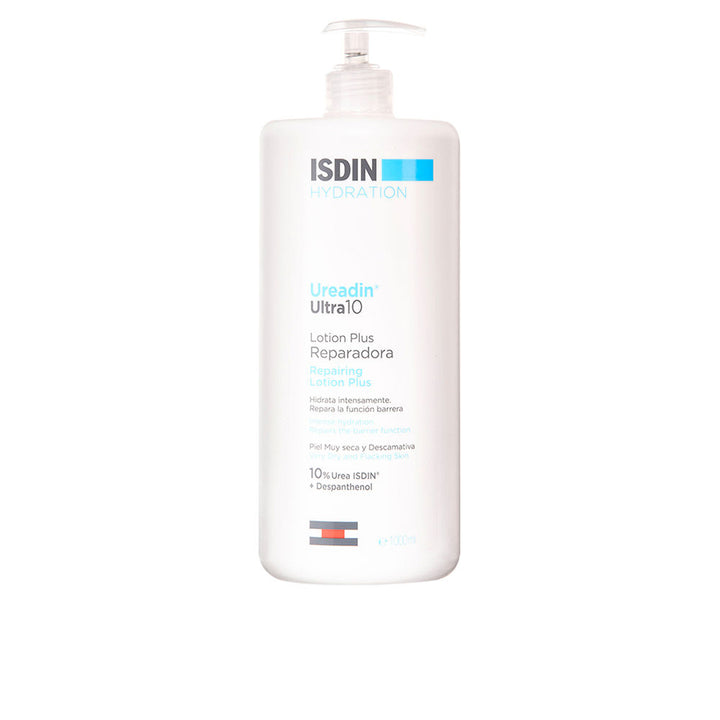 Pump bottle of 1000 ml lotion for very dry skin, 10% urea, Unisex
