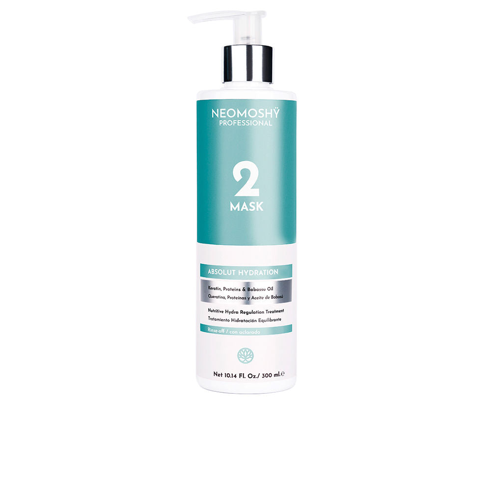 300 ml hydrating hair mask jar; oils and protein-rich formula for Unisex hair