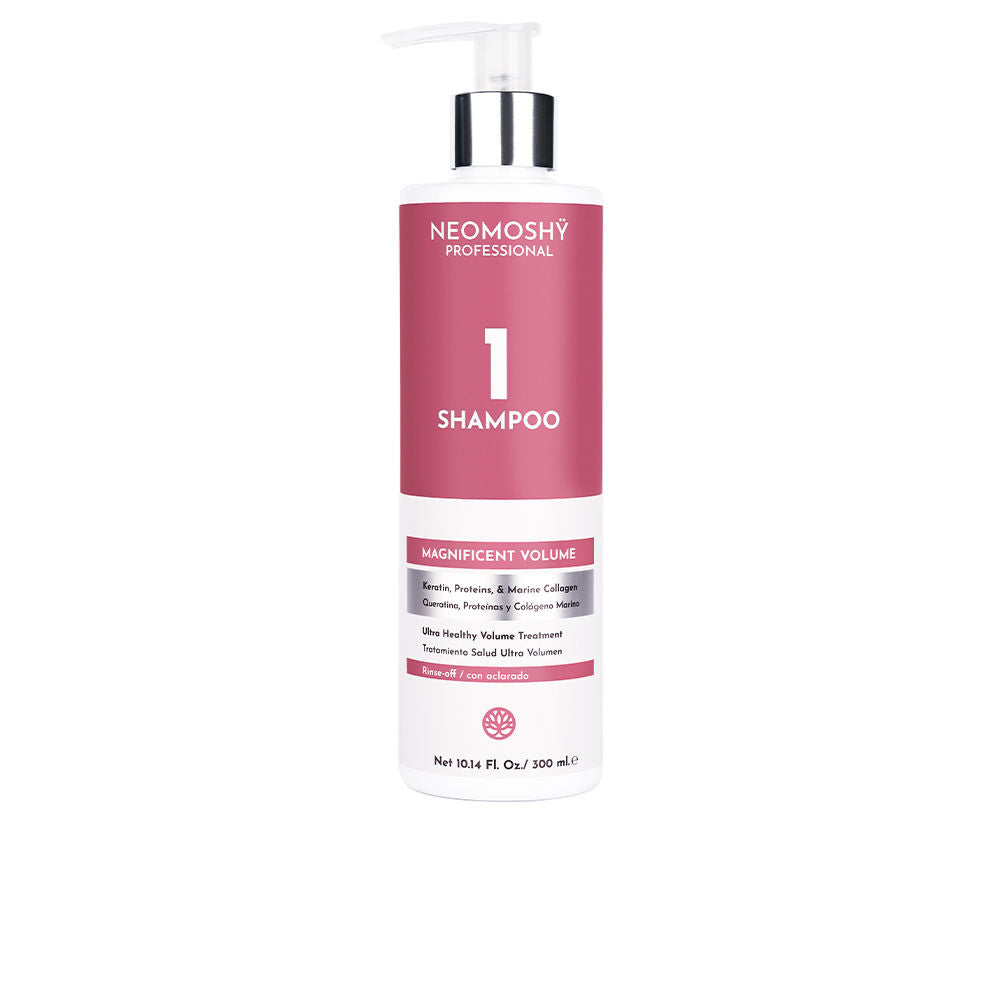 300 ml bottle of volumising shampoo with wheat protein, Unisex haircare