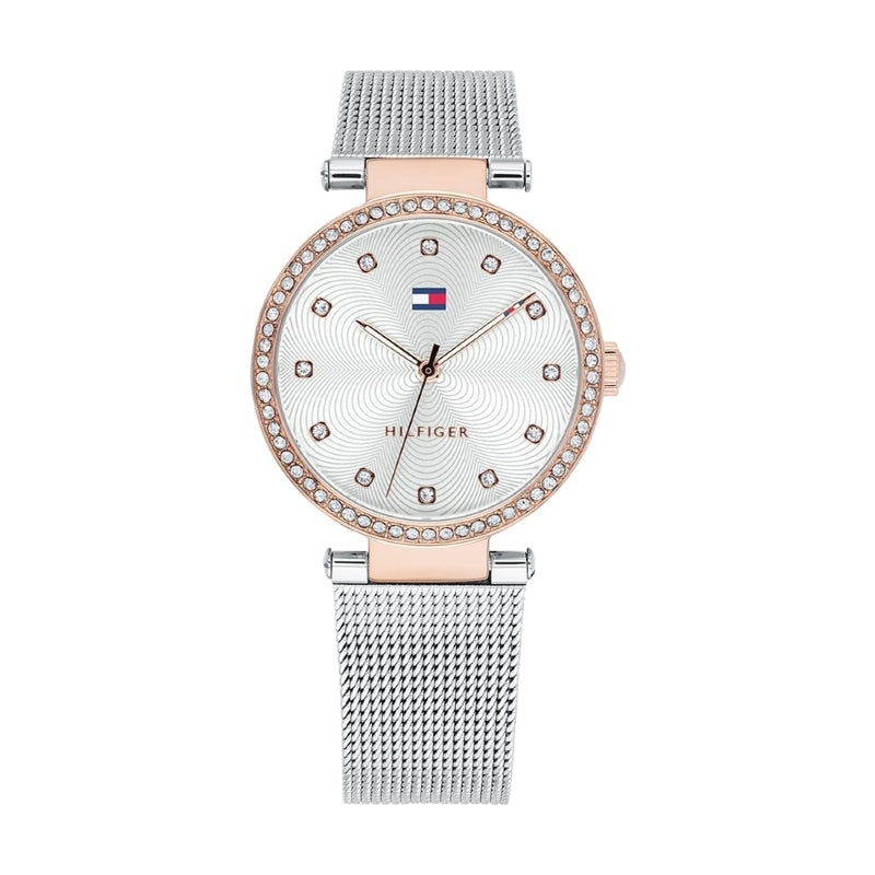 Timeless Rose Gold Elegance with Crystal Accents