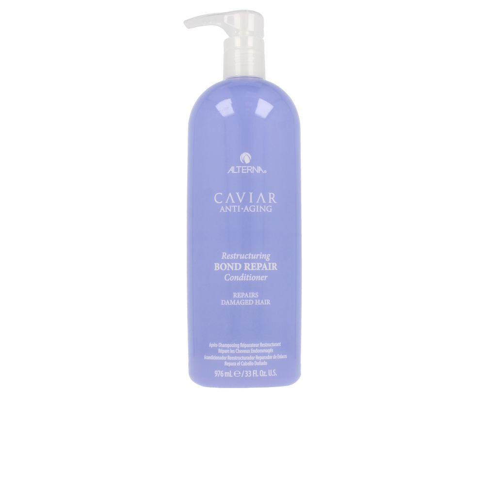 976 ml bottle of Caviar Restructuring Bond Repair Conditioner for damaged hair, Unisex