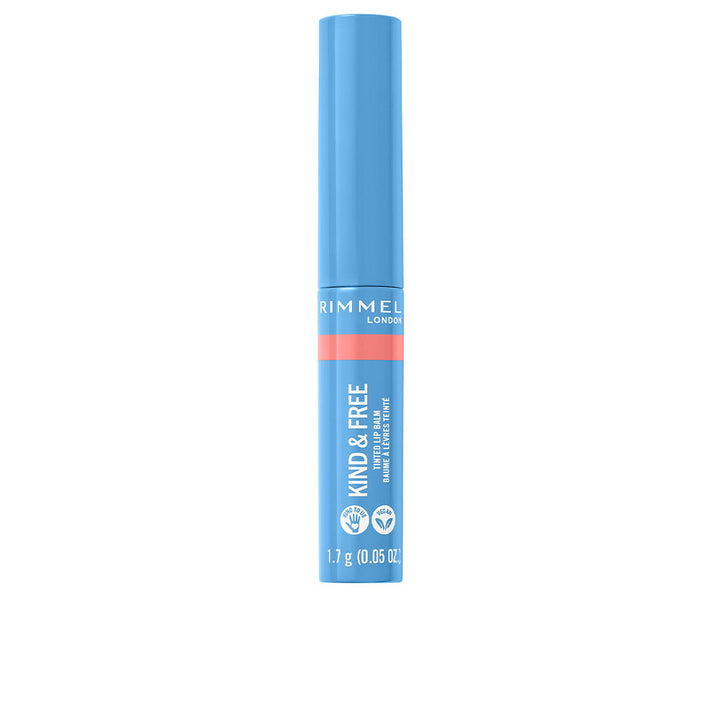 Small 1.7 g hibiscus-hued sheer lip balm in stick format with creamy finish