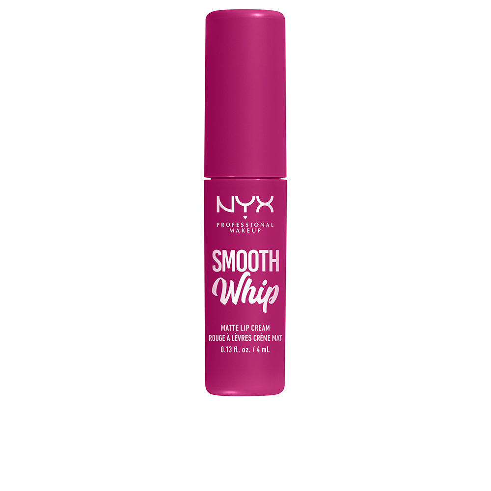 Tube of velvet rose matte whip lip cream, 4 ml, doe-foot applicator