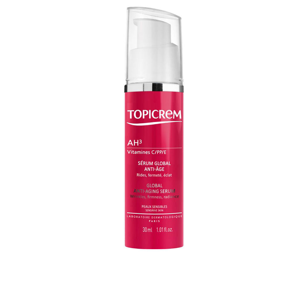 30 ml clear serum bottle, hyaluronic and vitamin C anti-ageing formula, Unisex